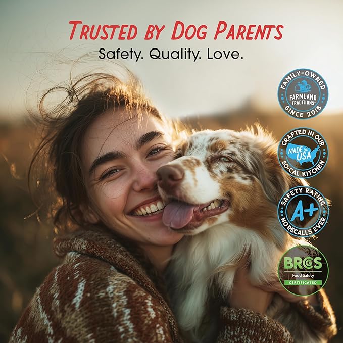 Farmland Traditions New Filler Free Dogs Love Pork Premium Jerky Treats for Dogs (13.5 oz.)