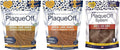 ProDen PlaqueOff 3 Flavor Dental Bone Dog Treat Bundle: Chicken & Pumpkin, Turkey & Cranberry, and Bacon, 17 Ounces Each
