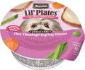 Merrick Lil’ Plates Premium Grain Free Natural, Soft Wet Dog Food For Small Dogs, Tiny Thanksgiving Day Dinner - (Pack of 12) 3.5 oz. Tubs