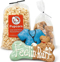 Gourmet Dog Bakery Small Get Well Soon Treat Box with Pupcorn, Hand-Decorated Treats & More | Homemade, Fresh, Human-Grade, All-Natural Ingredients | Corn, Soy & Preservative Free | USA Made