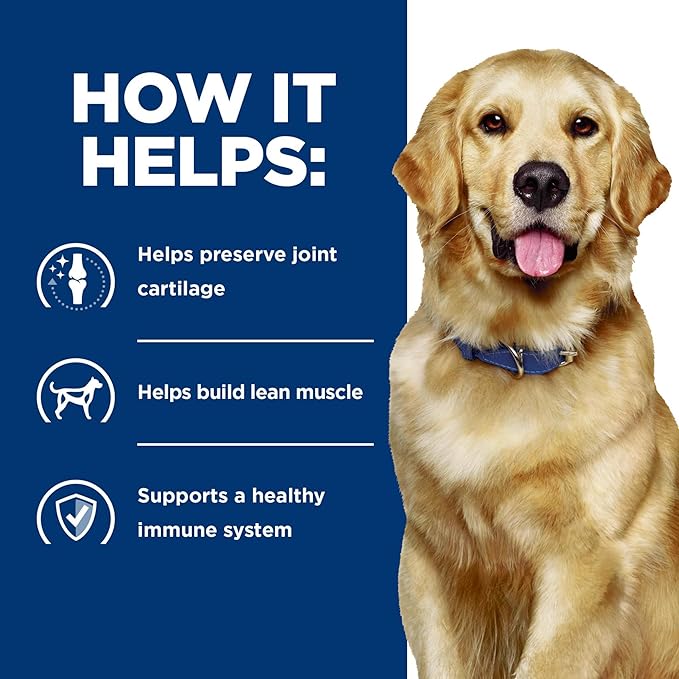 Hill's Prescription Diet j/d Joint Care Dry Dog Food, Chicken, 8.5 lb. Bag