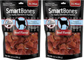 SmartBones Mini Chews with Real Beef,Rawhide-Free Chews for Dogs,(Pack of 48)