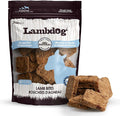 Palz&Co Lambdog Lamb Bites 6oz - 100% Natural Single Ingredient Dog Treats, Grain-Free, High Protein, Chewy Texture