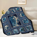 Wolf Throw Blanket Wolf Stuff Gifts for Kids Girls Boys Adults Women Men Soft Cozy Warm Plush Fluffy Fuzzy Fleece Blanket Decor 50''X60''