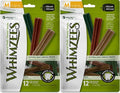 Whimzees Natural Dental Care Stix Dog Treats Medium - 14 count - (Dogs 25-40 lbs) - Pack of 2
