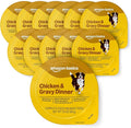 Amazon Basics Wet Dog Food, Chicken & Gravy Dinner, Made with Real Chicken, 3.5 oz Cup (Pack of 12)