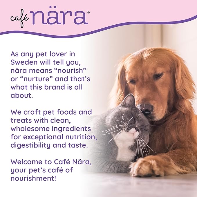 Café Nara - Lamb & Green Mussel Air Dried Treats for Dogs - Soft & Meaty Texture - Air Dried Training Treats - All-Natural Recipe - Grain, Gluten, Wheat, Corn & Soy Free - Non-GMO - 3.5 oz - 1 Pack
