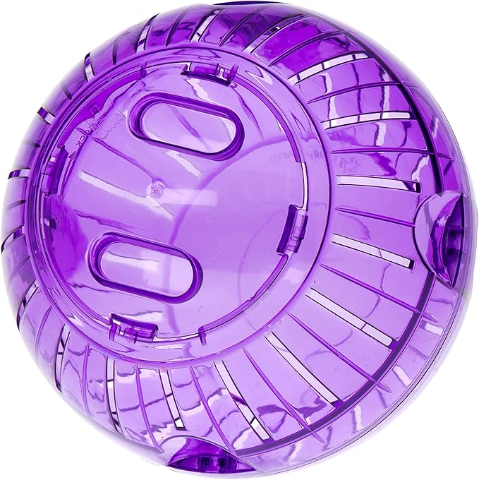 Kaytee 7" Assorted Color Run-About Exercise Ball for Pet Hamsters & Gerbils (Pack of 2)