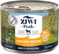 ZIWI Peak Canned Wet Dog Food – All Natural, High Protein, Grain Free, Limited Ingredient, with Superfoods (Chicken, Case of 12, 6oz Cans)