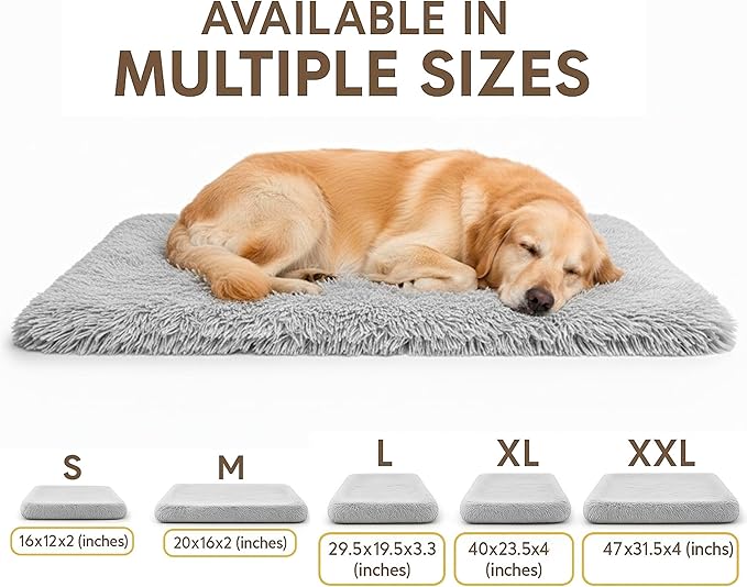 Dog Bed, pet beds (Large) - Premium Quality, Dog Bed, Washable & Portable, Multiple Sizes, Stylish Design, Removable Cover, Size Large(29.53 X 19.69 X 3.14) inch