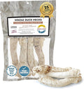 Fresh Is Best Duck Necks Freeze Dried Dog Treats – Raw Freeze Dried Cat Treats in Resealable Zipper Bag – High-Protein for Dogs & Cats – Made in The USA