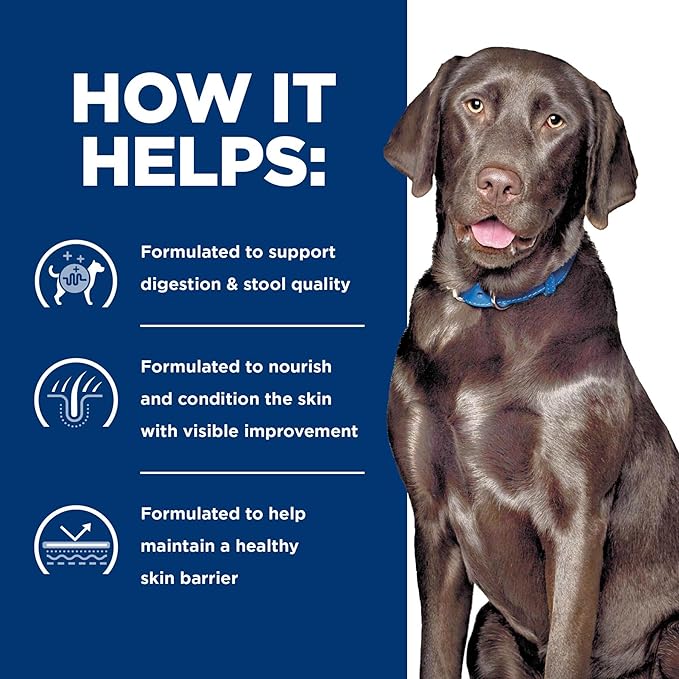 Hill's Prescription Diet d/d Food Sensitivities Dry Dog Food, Potato & Venison, 25 lb. Bag