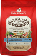 Stella & Chewy's SuperBlends Raw Blend Wholesome Grains Wild-Caught Whitefish & Salmon Recipe with Superfoods, 21 lb. Bag
