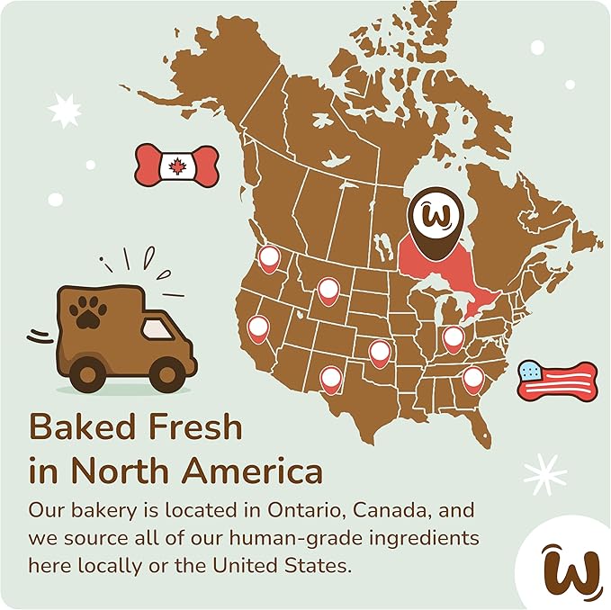 Wufers Singing Advent Calendar for Dogs | Handmade, Hand-Decorated, Dog Treats | 24 Day Countdown to Christmas for Dogs | Locally and Sustainably Sourced