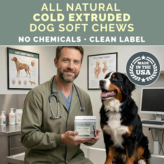 Nuzzle Pure Hip and Joint Supplement for Dogs