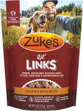Zuke’s Lil’ Links Dog Treats for Dogs of All Sizes, Snacking Sausage Treats for Dogs, Pet Treats made with Real Chicken & Apple, 6 oz. Resealable Pouch - 6 oz. Bag