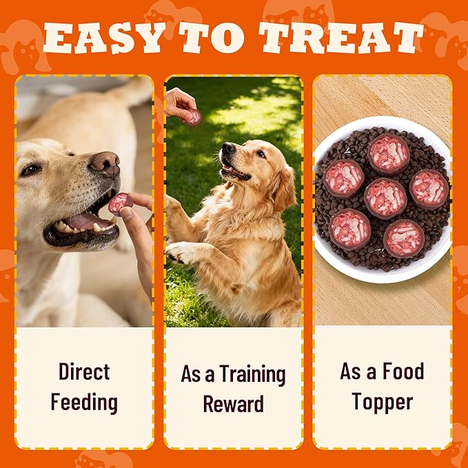 14.1oz Real Duck & Cranberry Filled Roll Dog Treats - Beef Hide Dog Chews for Tartar Control and Dental Care - Puppy Training Treats for All Breed,Large,Small Dogs