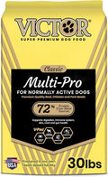 VICTOR Super Premium Dog Food – Multi-Pro Dry Canine Food – Gluten Free Dog Kibble with Beef, Chicken and Pork Protein for Normally Active Dogs – All Breeds and All Life Stages, 30 lb