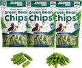 Atlantic Rush Freeze Dried Green Bean Chips for Dogs- 1oz Resealable Bag of Dried, Green Crispy Beans- Single Ingredient, No Salt or Canola Oil- Crispy, Shelf Stable - Made in USA (3, 1 oz Bag)