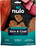 Nulo Functional Jerky Skin & Coat Salmon Dog Treats 5 OZ Bag