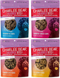 Charlee Bear Grain Free Meaty Bites Freeze Dried Dog Treats with Probiotics, Puppy Training Snacks, Soft Dog Bites Beef Liver with Apple, 2.25 oz Bags (2), Made USA