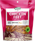 All Natural Chicken Feet Without Claws (7 oz, Approx. 10 pcs.) | Dog Treats | Dehydrated for Freshness | Supports Joint Health with Glucosamine and Chondroitin | Promotes Dental Hygiene