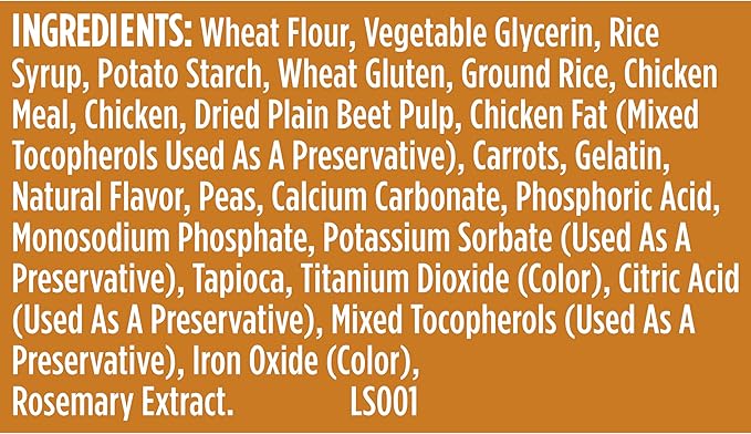 Rachael Ray Nutrish Soup Bones Dog Treats, Real Chicken & Veggies Flavor, 3 Bones, 6.3 Ounces