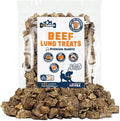 Beef Lung Dog Training Treats | Dental Chews | Healthy Low Calorie | Dehydrated Natural | 16oz Package