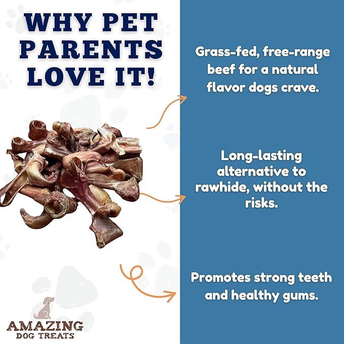 Amazing Dog Treats - Bully Stick Bites (2 Lb. Bag) Premium Dog Chews - Easily Digestible Bully Stick Dog Treat - 100% Beef Bully Bones