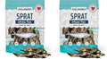 Icelandic+ Whole Fish: Sprat - 2oz Bag - Dog Treats, Wild- Caught, 2.5-3" Crunchy Air-Dried Pet Snacks, Single Ingredient, Just The Fish Nothing Else (Pack of 2)