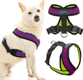 Gooby Comfort X Harness Dual Snap Mesh in Dog Harness - Violet, X-Large