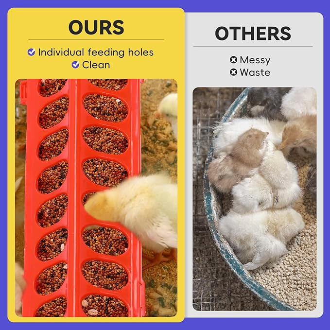 Pawaboo Chick Brooder Box for Chick Starter Kit, Brooder Pen/Chicken Supplies Brooders Box with Chicks Perch Brooding Up to 15 Chicks, Duck and Quail, Black