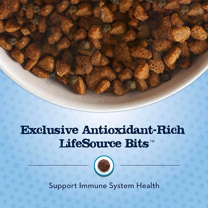 Blue Buffalo Baby Blue Natural Dry Food for Puppies, Healthy Growth Formula with DHA, Savory Chicken Recipe, 4-lb Bag