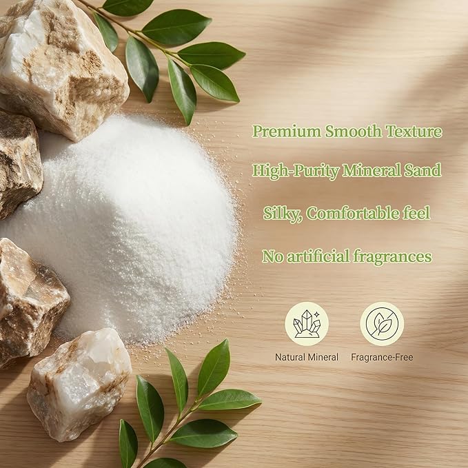Sukh 31OZ Hamster Sand Bath - Fine Desert Sand Hamster Bedding Reptile Silica Sand Gerbil Hideout for Hamster Chinchillas Gerbil Syrian Mice Small Animals Small Pets