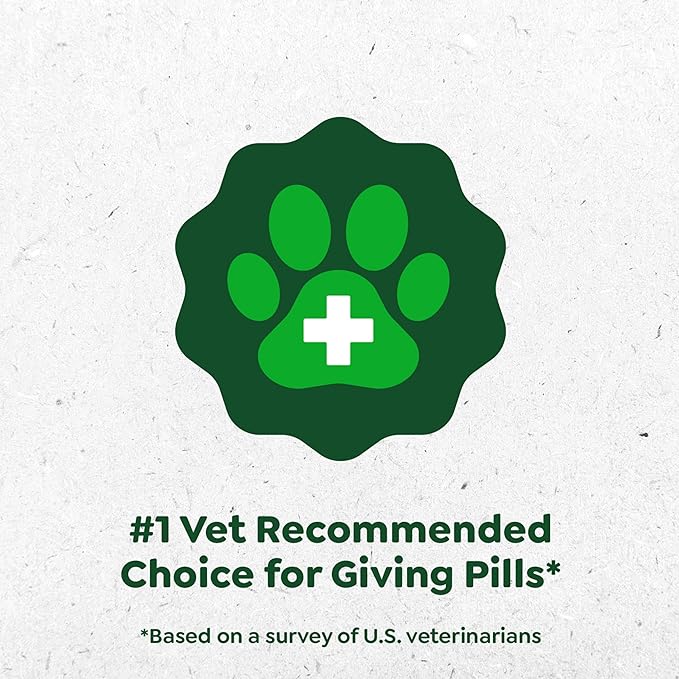 Greenies Pill Pockets for Dogs Small Size, Tablet Pill Treats for Dogs, Hickory Smoke Flavor, 3.2 oz. Pouch