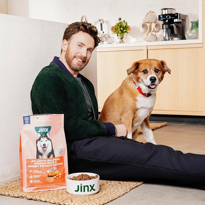 Jinx Premium Dry Dog Food for Senior Dogs - Real Chicken, Brown Rice & Sweet Potato Kibble with Antioxidants for Immune Support & Whole Grains for Digestive Support - No Fillers - 23.5lb