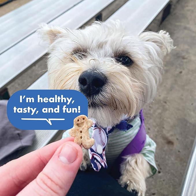 Buddy Biscuits 8 oz. Box Teeny Crunchy Dog Treats Made with Bacon & Cheese