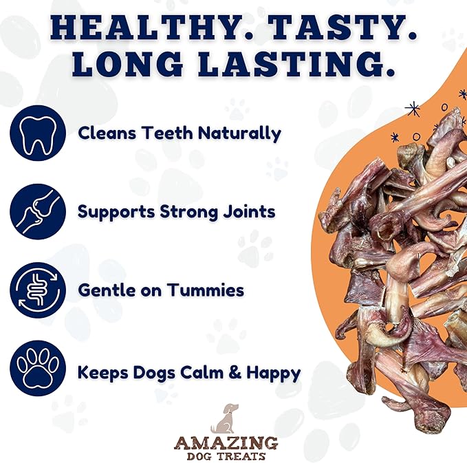 Amazing Dog Treats - Bully Stick Bites (2 Lb. Bag) Premium Dog Chews - Easily Digestible Bully Stick Dog Treat - 100% Beef Bully Bones