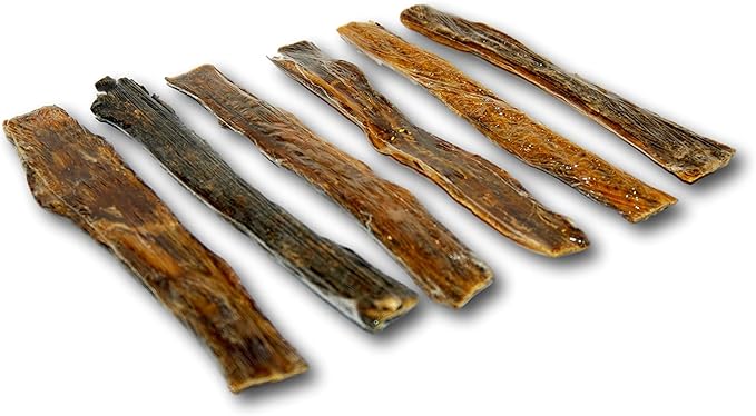 Top Dog Chews 10"- 12" All Natural Beef Esophagus Jerky, 30-Pack – Free Range Beef Gullet Jerky Dental Treats for Dogs, Single-Ingredient Dog Treats for Small, Medium & Large Dogs