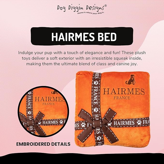 Dog Diggin Designs Parody Cloud 9 Bed Collection | Soft, Stylish, Comfortable, Eye-Catching Design | Machine Washable Removable Cover for Easy Cleaning