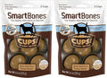 SmartBones Cups with Peanut Butter, Treat Your Dog to a Delicious Rawhide-Free Chew, 5 Count (Pack of 2)