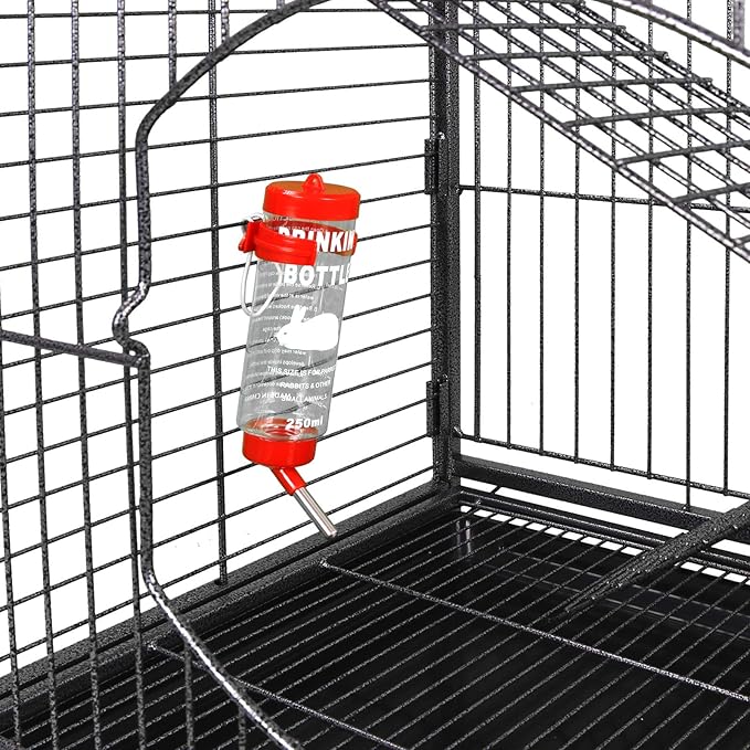 ZenStyle 37” Small Animal Cage Indoor Portable Pet Habitat with 2 Front Doors and Pull Out Tray for Ferret/Rat/Cat/Hamster/Chinchilla/Guinea Pig/Bunny or Other Small Pets