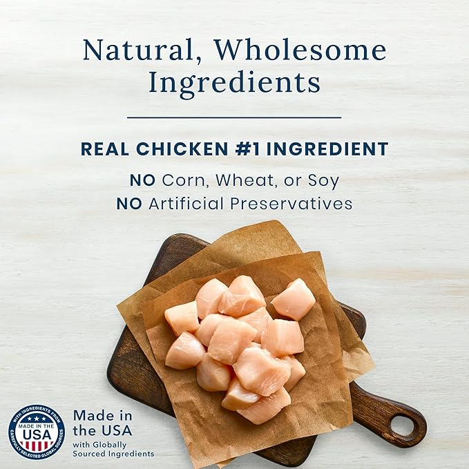 Nudges Jerky Cuts Natural Dog Treats Chicken 16 Oz, Nudges Jerky Cuts are Made with Real Chicken