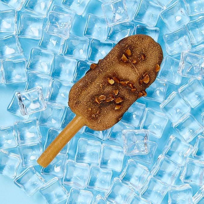 SPOT Pup Ice Dog Treats – Freeze-at-Home Edible Chews for Medium Breed Dogs & Puppies, Safe Peanut & Carob Flavor (No Chocolate), 2ct Rocket Lollies with Real Chicken