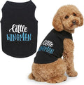 Parisian Pet Dog Shirt – 100% Cotton Shirts for Large Dogs – Sleeveless Black Puppy Vest – Lightweight and Breathable Pet Apparel – Funny Summer Boy Dog Clothes - Stretchy Cute T Shirts for Dogs