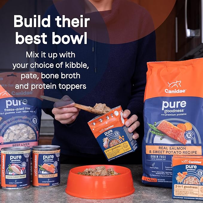 Canidae Pure Limited Ingredient Premium Adult Wet Dog Food, Lamb Recipe, 13 oz. (Case of 12), Grain Free