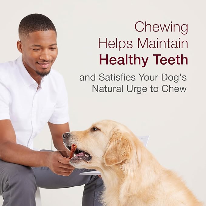 SmartBones SmartSticks, Treat Your Dog to a Rawhide-Free Chew Made with Real Meat and Vegetables (Pack of 4)