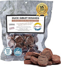 Fresh Is Best Duck Giblets Freeze Dried Dog Treats – Raw Freeze Dried Cat Treats in Resealable Zipper Bag – High-Protein for Dogs & Cats – Made in The USA