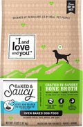 I and Love and You Baked and Saucy Dry Dog Food - Lamb + Sweet Potato - Prebiotic + Probiotic, Real Meat, Grain Free, No Fillers, 4lb Bag