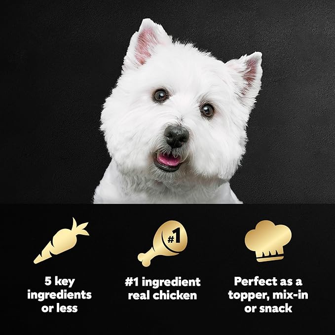 Cesar Simply Crafted Chicken, Carrots, Potatoes, & Peas Wet Dog Food Complement, 8.82 oz. Pouch (6 Count)